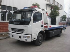 东风多利卡平板清障车