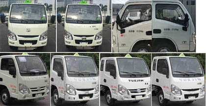 江特牌JDF5031XRQSH5型易燃气体厢式运输车