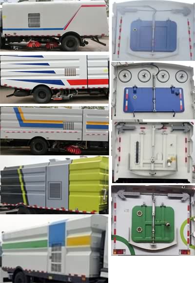 江特牌JDF5101TXSQ5型洗扫车