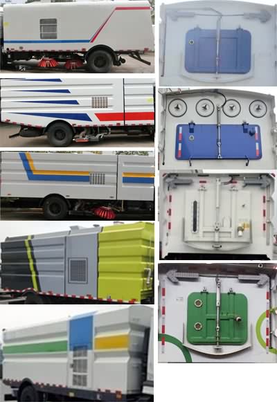江特牌JDF5071TXSQ5型洗扫车