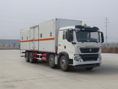 江特牌JDF5310XZWZ5型杂项危险物品厢式运输车