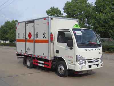 江特牌JDF5030XRYSH5型易燃液体厢式运输车
