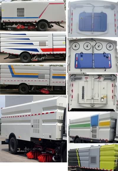 江特牌JDF5180TXSDFH5型洗扫车