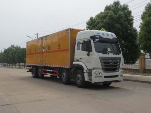江特牌JDF5311XZWZ5型杂项危险物品厢式运输车