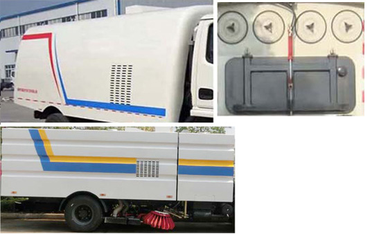 江特牌JDF5080TXCE5型吸尘车