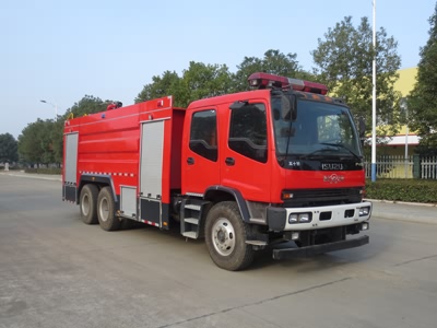 五十铃11-12方水罐消防车